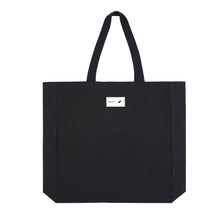 Load image into Gallery viewer, BW-CORE-09 CANVAS TOTE BAG LARGE BLACK